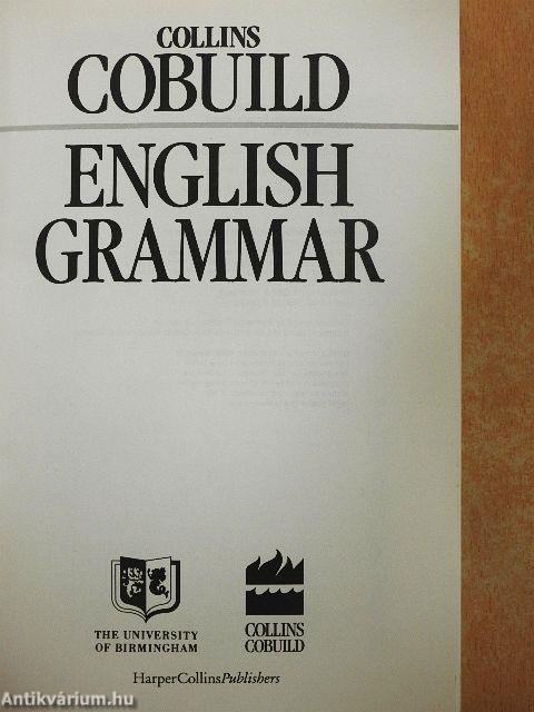 Collins Cobuild English Grammar