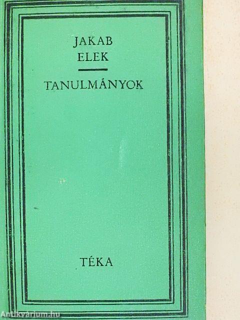 Tanulmányok