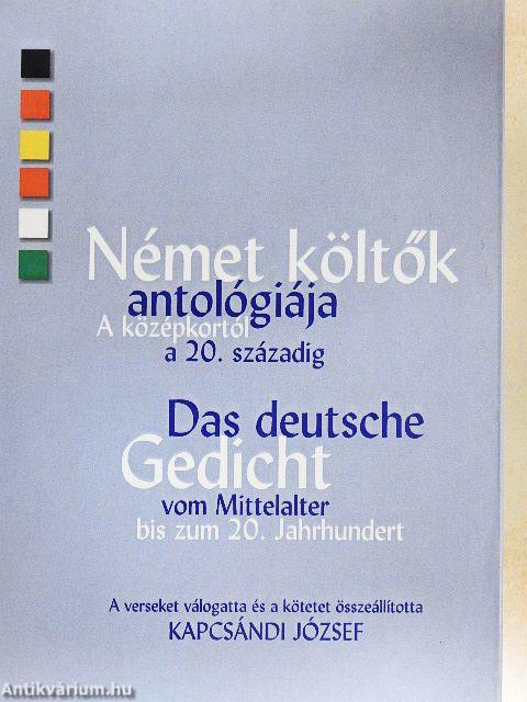 Német költők antológiája