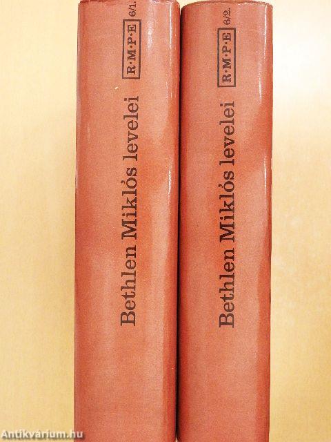 Bethlen Miklós levelei I-II.