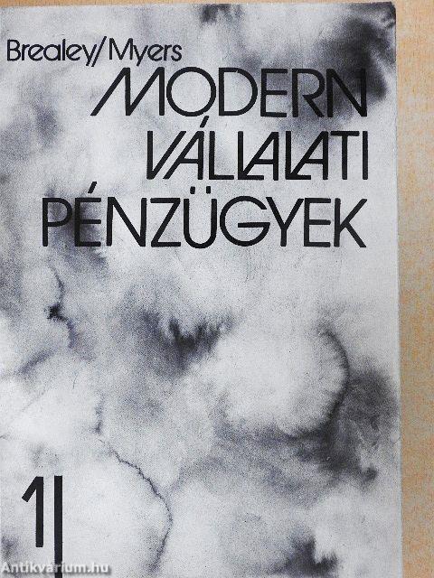 Modern vállalati pénzügyek 1.