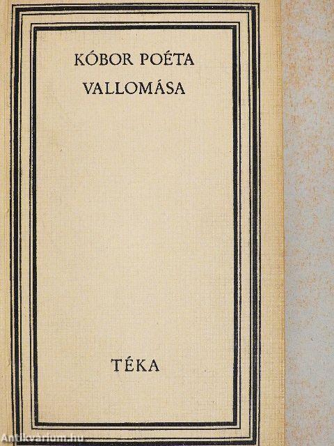 Kóbor poéta vallomása