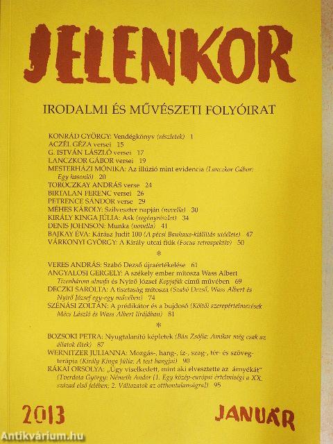 Jelenkor 2013. január-december