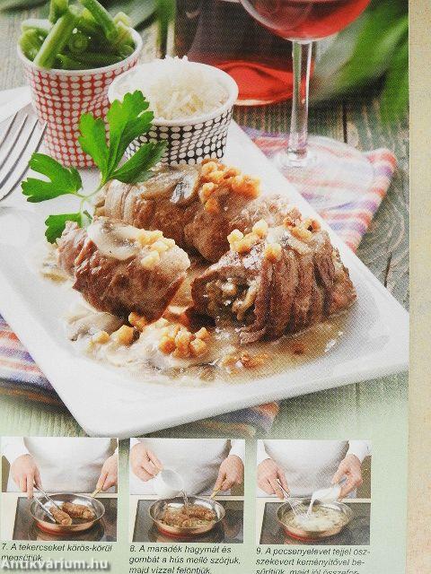 Töltött húsos ételek