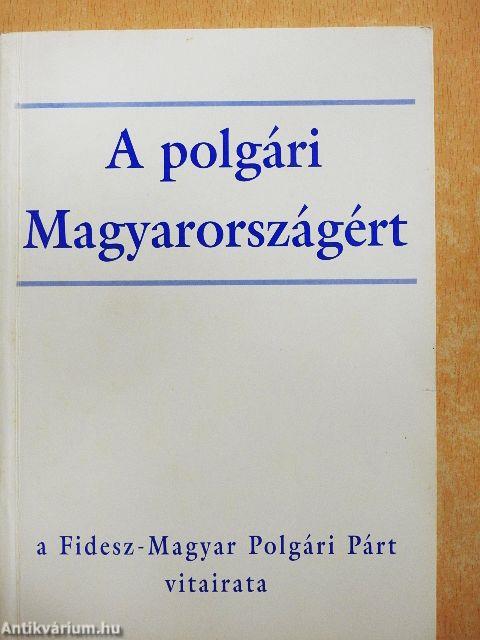 A polgári Magyarországért