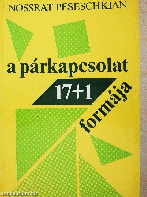A párkapcsolat 17+1 formája