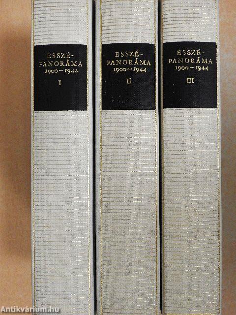 Esszépanoráma I-III.