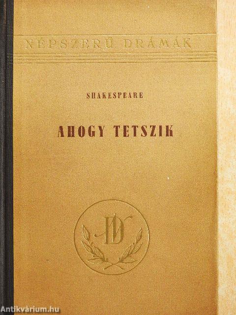 Ahogy tetszik