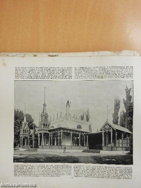 Az ezeréves Magyarország és a milleniumi kiállitás (rossz állapotú)