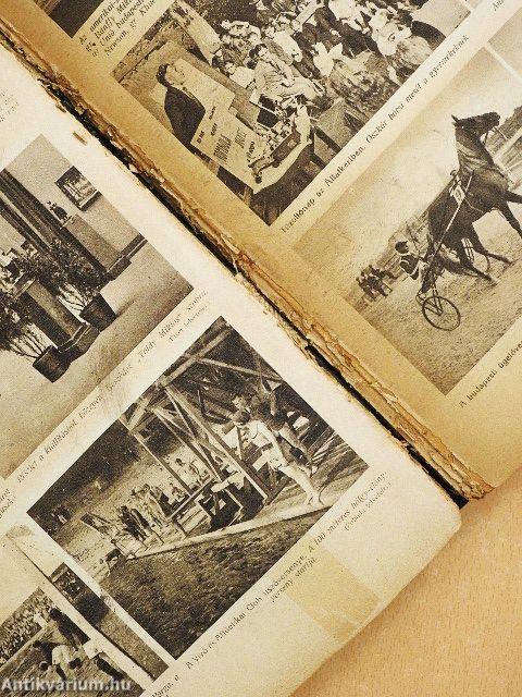 Az Érdekes Ujság 1921-1923. (vegyes számok, 19 db) (rossz állapotú)