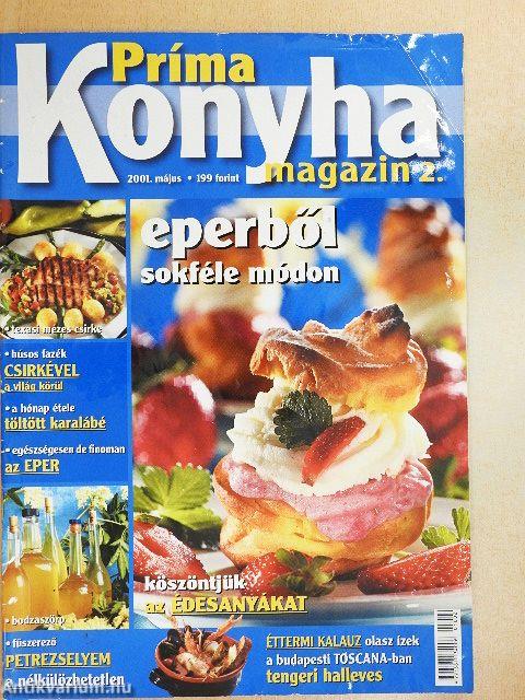 Príma Konyha Magazin 2001-2002., 2004., 2009. (vegyes számok)(10db)