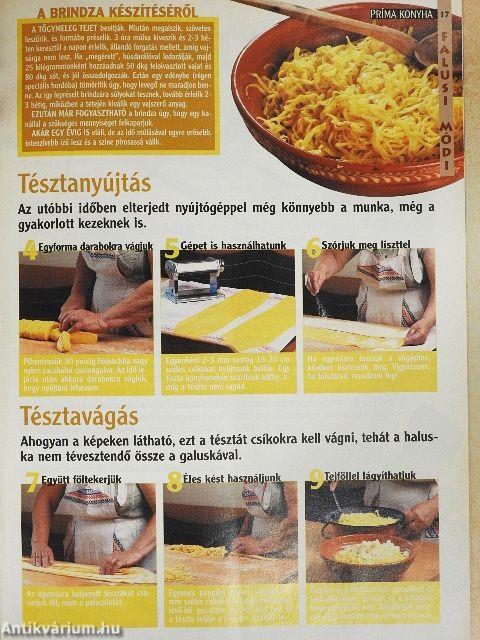 Príma Konyha Magazin 2001-2002., 2004., 2009. (vegyes számok)(10db)