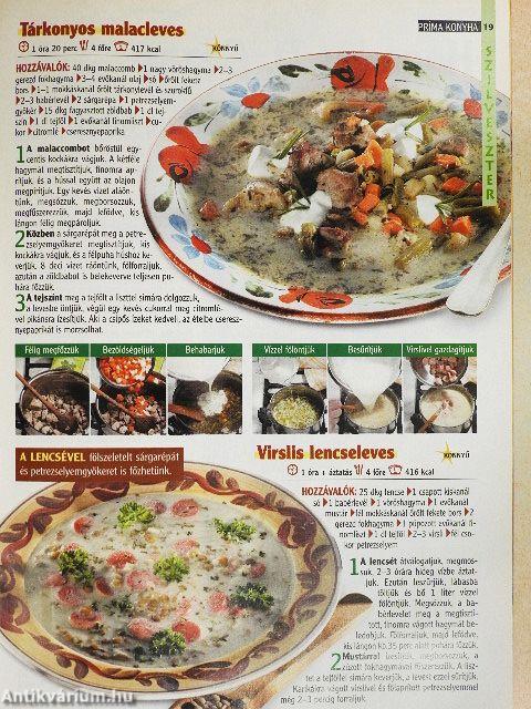 Príma Konyha Magazin 2002-2003. (vegyes számok) (16 db)