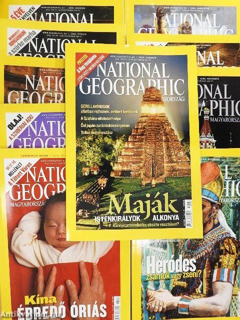 National Geographic 2008. (nem teljes évfolyam)