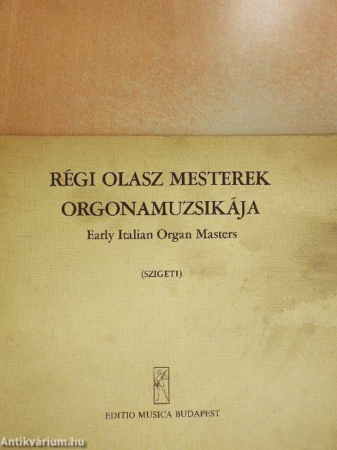 Régi olasz mesterek orgonamuzsikája