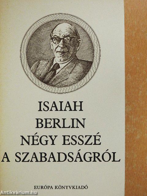 Négy esszé a szabadságról