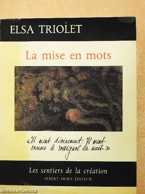 La mise en mots