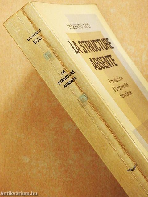 La structure absente