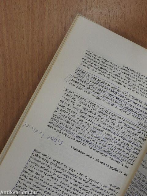 La structure absente