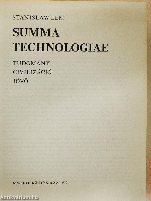 Summa technologiae