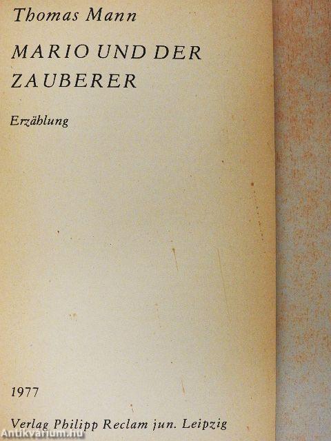 Mario und der Zauberer