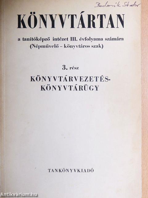Könyvtártan 3.