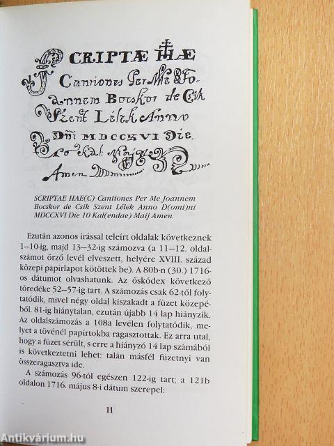 Bocskor János énekeskönyve