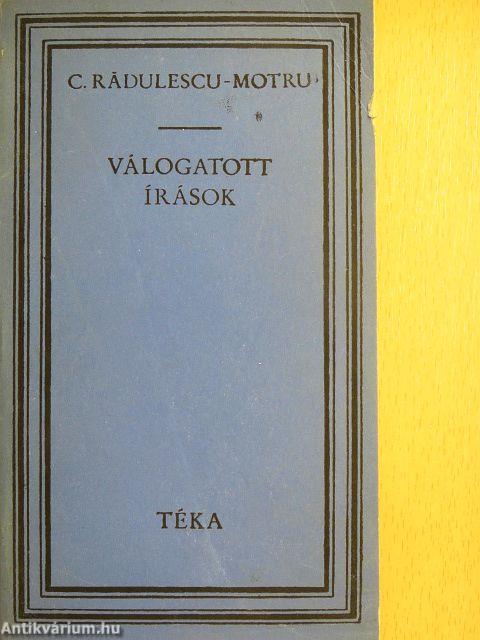 Válogatott írások