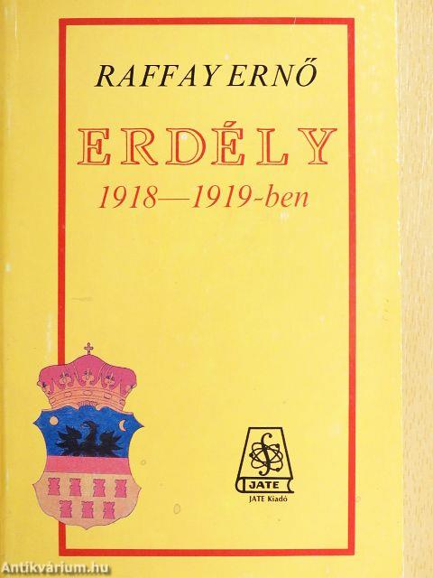 Erdély 1918-1919-ben