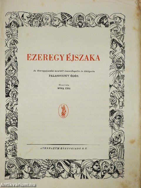 Ezeregy éjszaka (rossz állapotú)