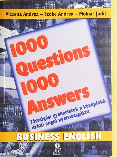 1000 Questions 1000 Answers - Business English