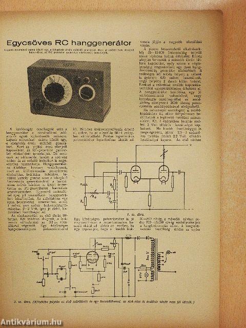 Rádió és filmtechnika 1951. január