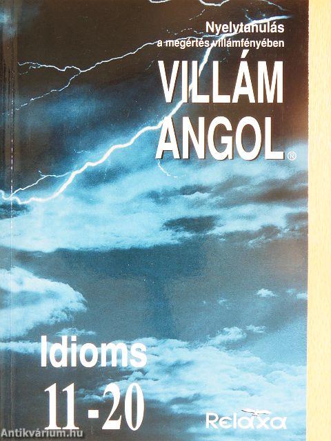 Villám Angol - Idioms 11-20