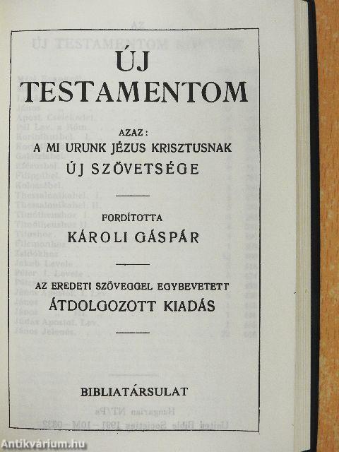 Új Testamentom/A zsoltárok könyve