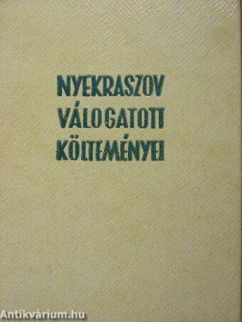 Nyekraszov válogatott költeményei