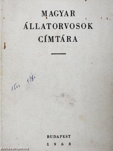 Magyar állatorvosok címtára