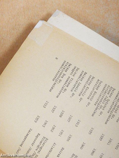 Magyar állatorvosok címtára