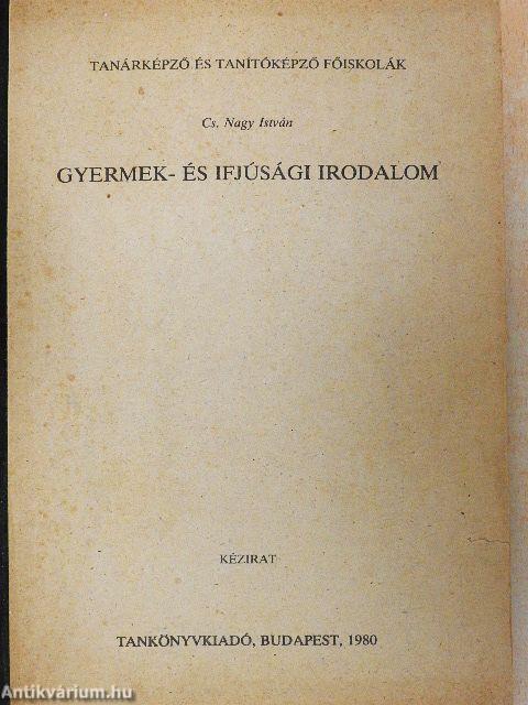 Gyermek- és ifjúsági irodalom