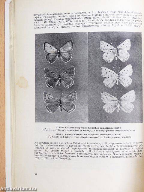 A Bakony természettudományi kutatásának eredményei 12.