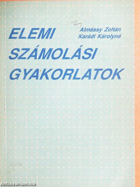 Elemi számolási gyakorlatok