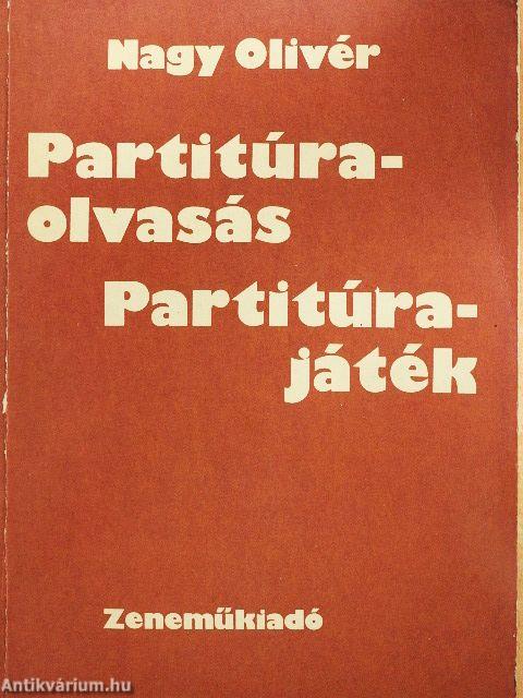 Partitúraolvasás, partitúrajáték