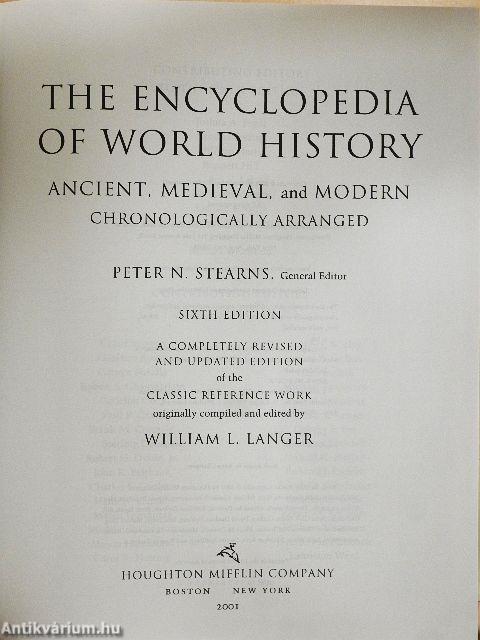 The Encyclopedia of World History - CD-vel