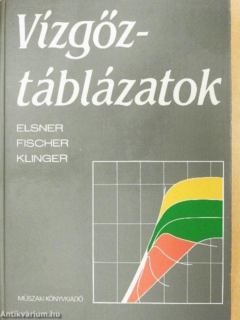 Vízgőztáblázatok