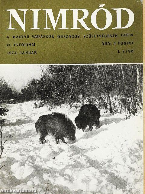Nimród 1974. január-december