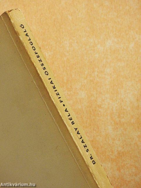 Fizikai összefoglaló