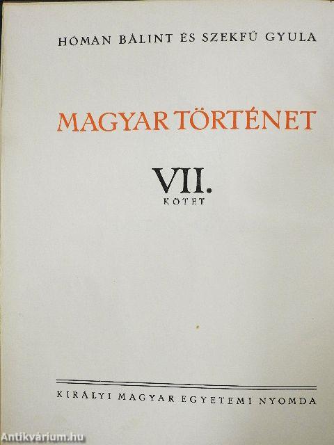Magyar történet VII.