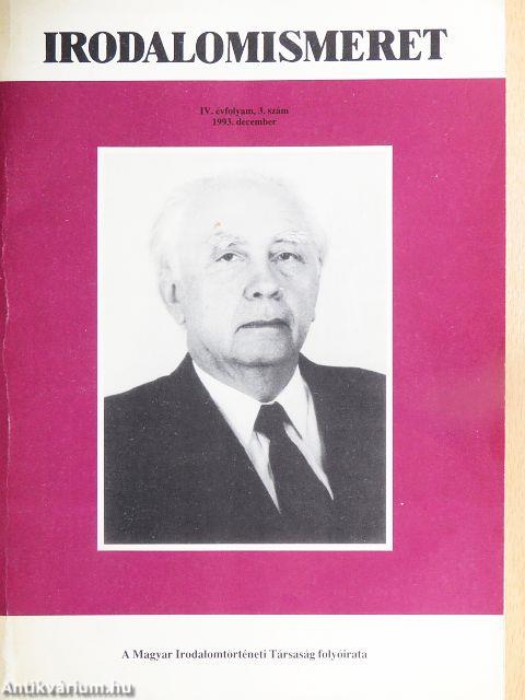Irodalomismeret 1993/3.