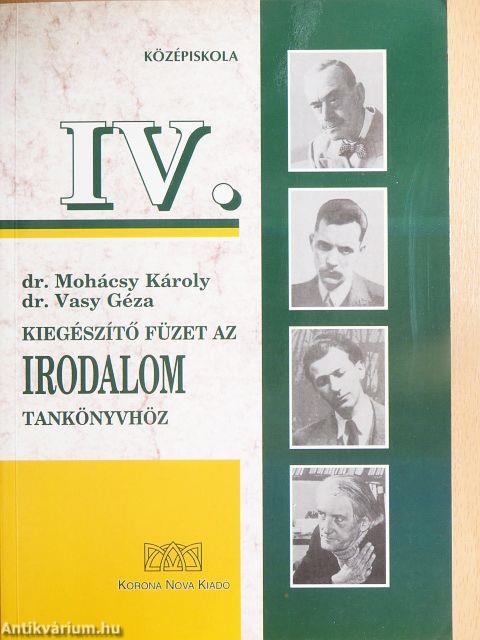 Irodalom IV.