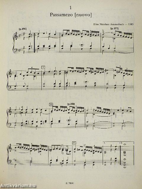 Német billentyűs muzsika I.