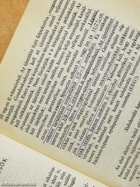 Heveny katasztrófák csecsemő- és gyermekkorban